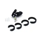 Silicone Adjustable Chastity Device – Black — Photo 8