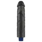 REAL SOFTEE uzlādējams vibrējošs dildo – 24 cm (9.5″) – Melns Foto 7