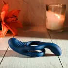 Zero Tolerance Ring Around The Rosy Dual Motor Silicone Ring 13.5 cm – Blue — Photo 6