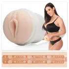 Angela White Indulge реалистичный вагинальный мастурбатор – 25 cm – белый — Фото 2