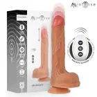 MR INTENSE Baldwin vibrators ar kustību – 22 cm (8.7″) – melns — Foto 1