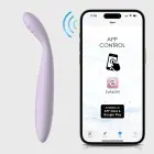 SVAKOM Cici 2 elastīgais vibrators – 18 cm (7″) – violets — Foto 10