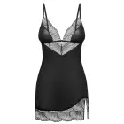 Obsessive Lobellis Negligee Set – Black – XL/2XL — Photo 7