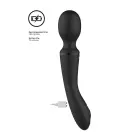 Enora dubultais wand vibrators – melns — Foto 7