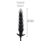 Hidden Desire Extreme Inflatable Ribbed Plug – täispuhutav sooniline kork – Advanced — Foto 2