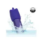 Pleasure Kits Temptation Collection – перезаряжаемая вибропуля + 2 силиконовые насадки – синяя — Фото 6