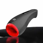 Leten Airturn2 – мастурбатор с всасыванием и вибрацией – силиконовая камера – чёрный — Фото 5