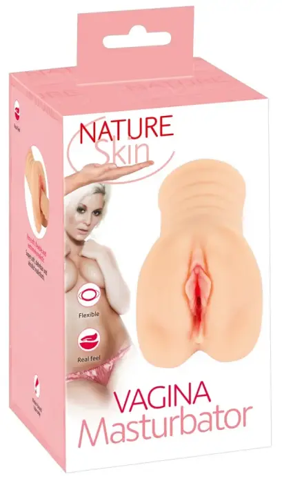 Nature Skin reālistisks vagīnas masturbators – miesas krāsa