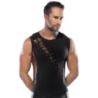 Men's Shirt with Mesh and Lacing – L — Photo 2