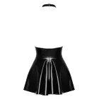 Noir Orgia Exclusive мини-платье с бретелями на шее и шнуровкой – чёрное – M — Фото 7