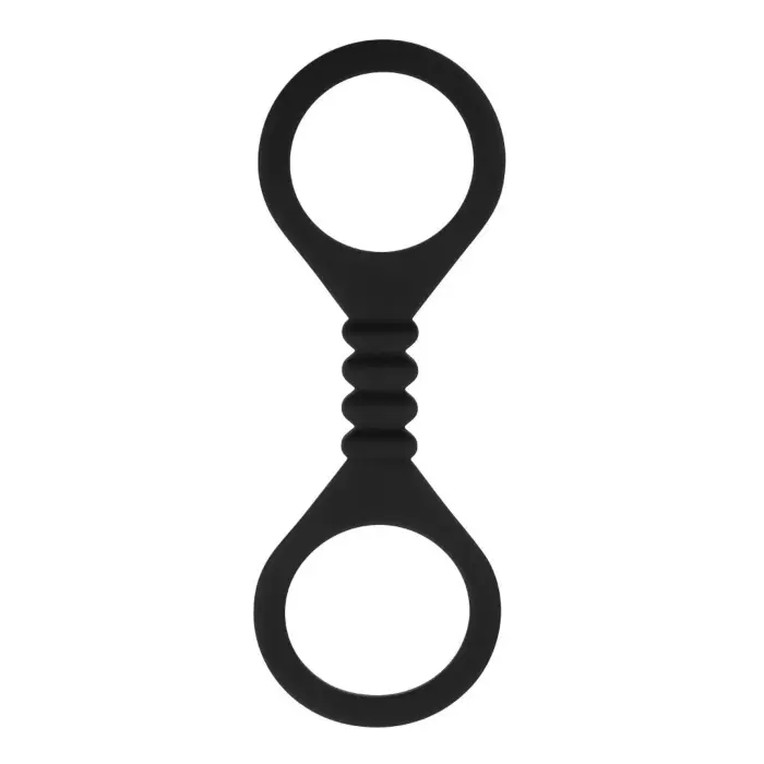 Kajdanki- Me You Us Bound To Please Blindfold Wrist And Ankle Cuffs Black Foto 3