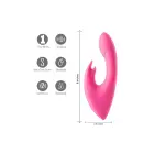 Loving Joy Leah dubultais vibrators – 19.5 cm (7.7″) – rozā — Foto 4