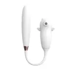 Viola divējādais gaisa pulsa un vibrators – balts Foto 1