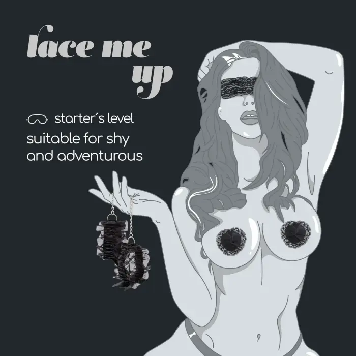 LACE ME UP BLACK LACE SET CRUSHIOUS Foto 6