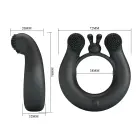 Dahlia Vibrating Cock Ring – Red — Photo 9