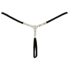 Cottelli LINGERIE String S-L Black Adjustable Rhinestone Detail — Foto 6