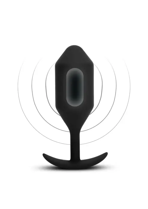 B-Vibe Vibrating Snug Plug – XXL – Black