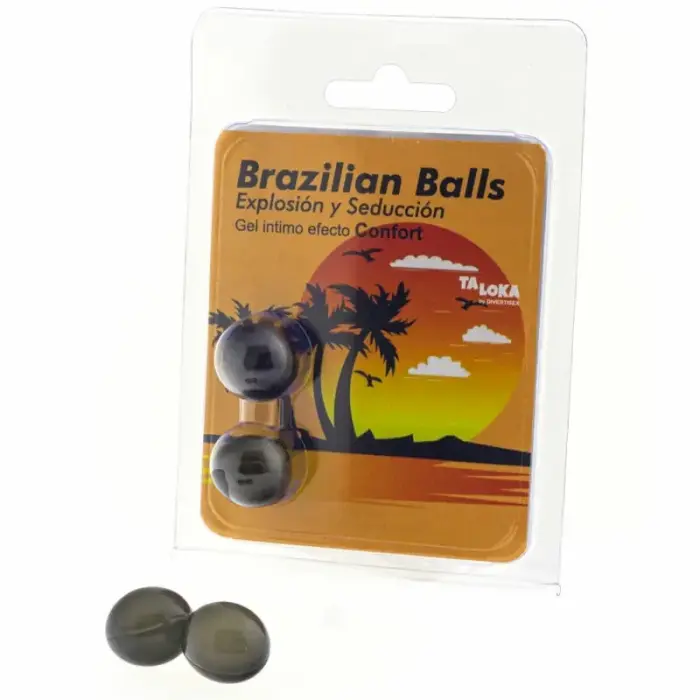 Taloka Brazilian Balls массажные гелевые капсулы – успокаивающий эффект Comfort – 2 шт.