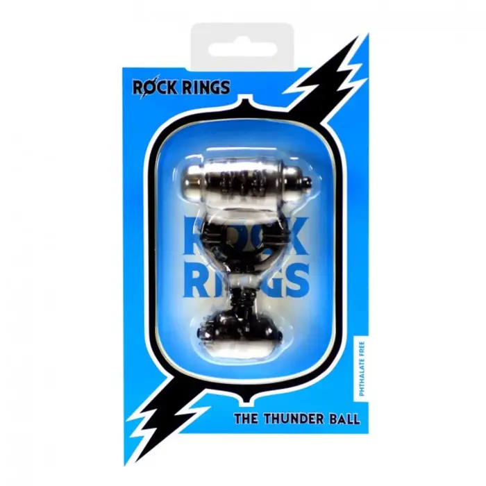 Rock Rings The Thunder Ball Vibrating Bullet Cock Ring