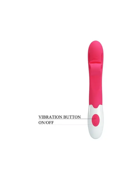ROMANCE rozā vibrators un stimulators – 30 ātrumi Foto 6