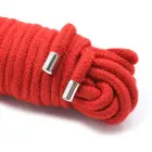 Deluxe BDSM Cotton Rope – Red – 20 m — Photo 3