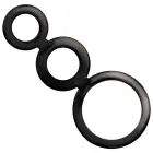 Addicted Toys Rings Set Smoked – 3-Piece Anatomical Silicone System — Photo 2