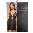Be Wicked Cosette babydoll – black – L — Photo 4