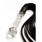 TOYJOY Crystal ādas pātaga – caurspīdīga — Foto 4