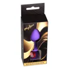 MyLove Toys Jewellery фиолетовая силиконовая анальная пробка – 8 cm (3.1″) — Фото 9