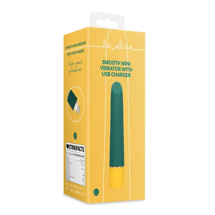 Smooth Mini Vibrator – 10 cm (4″) – Green