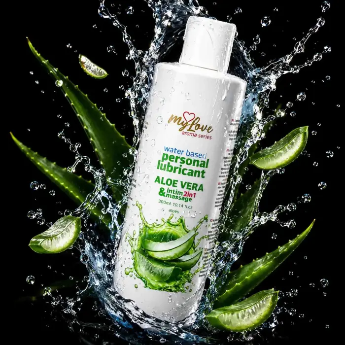 MyLove Aroma Series интимный и массажный гель 2-в-1 – алоэ вера – 300 мл