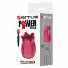 Pretty Love Secret Garden – силиконовая насадка для жезла – розовая — Фото 9