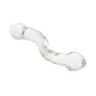 Kiotos Glass Duo Smooth Dildo – 21 cm (8.3″) – Clear — Photo 5