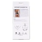 Sportsheets High Waisted Corset Harness – high-waisted strap-on harness with corset lacing – black – hips 71–152 cm — Photo 10