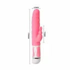 PRETTY LOVE SMART STEVEN RABBIT кролик-вибратор – 27 см (10.6″) – розовый — Фото 4