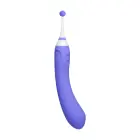 Hyphy двойной вибратор с дистанционным управлением и насадками – 18 cm (7″) – фиолетовый — Фото 5