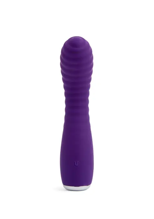 Lola elastīgs sildošais vibrators – 18 cm (7″) – violets Foto 5