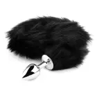 Plug-Fox uodegos analinis kištukas – 6.5 cm – Juodas Photo