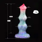 Kiotos Monstar Beast Dildo – 26 cm (10.2″) – Daudzkrāsains — Foto 7