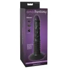 Vibrating Ass Fucker Dildo – 21 cm – Black Photo
