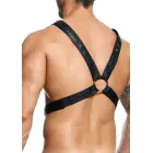 DNGEON Cross Chain Harness – Black – One size — Photo 3