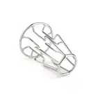 Mr. Steel Trapezoid Anal Plug – M – Silver — Photo 4