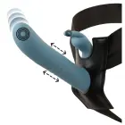 Strap-on trušu vibrators – 26.1 cm (10.3″) — Foto 15