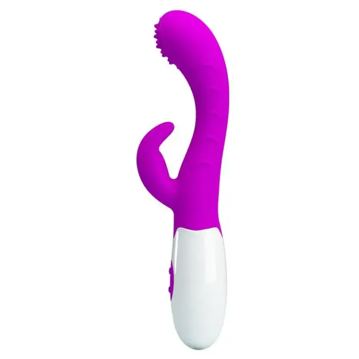 PRETTY LOVE BRUNO dubultais vibrators – 7 funkcijas Foto 3