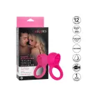 Vibrating Cock Ring with Teasing Tongue – Pink — Photo 5