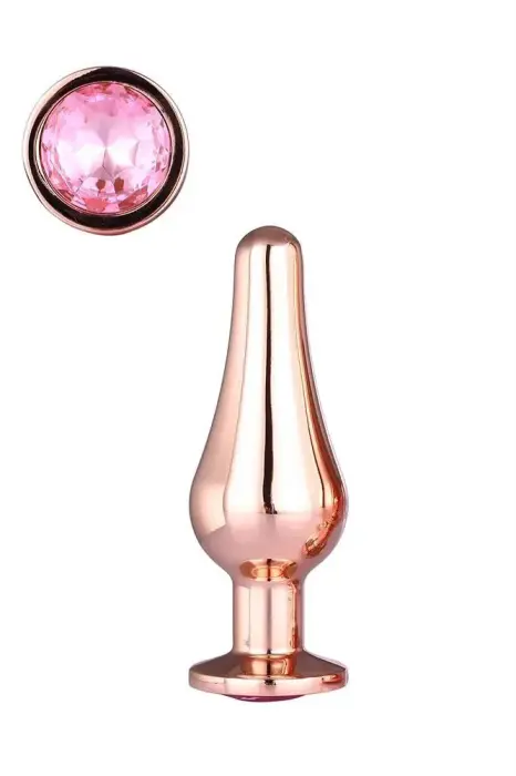 GLEAMING LOVE Rose Gold analinis kištukas – S Photo