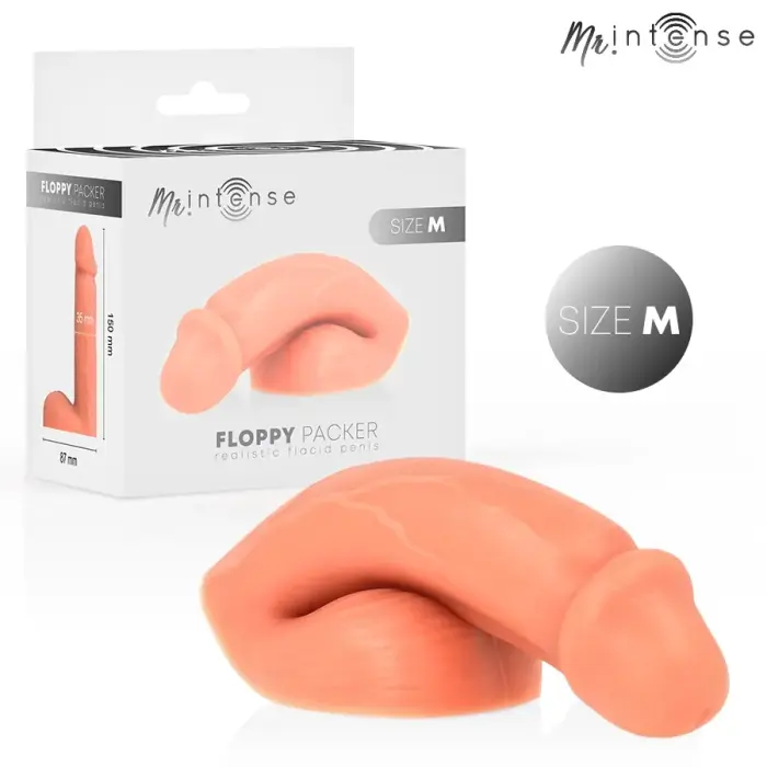 Dreamlove Mr Intense Floppy – soft silicone packer – skin tone – M