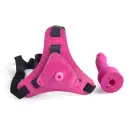 Adjustable Strap-On Dildo – 14 cm (5.5″) – Pink — Photo 3