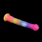 Kiotos Monstar Beast 72 tamsoje šviečiantis dildo – 30 cm (11.5″) – Daugiaspalvis — Nuotrauka 6