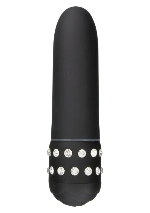 Diamond Petit вибратор – 15.5 cm – черный